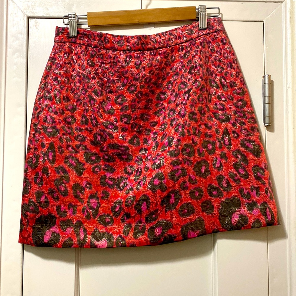 Macy’s Giambattista Valli for Impulse Leopard Skirt